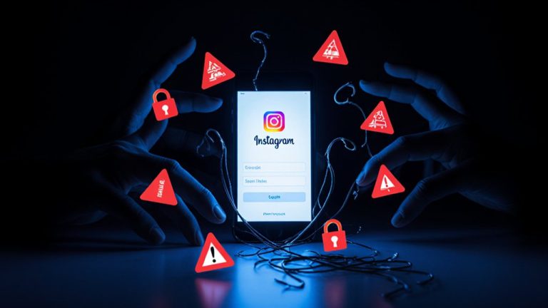 instagram password reset scams