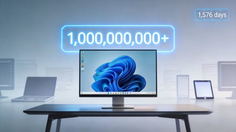 windows 11 reaches billion users